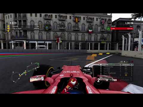 Ferrari gets pushed off track