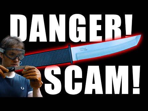 Don’t fall for this dangerous Chinese scam!! Cold steel KUBON!