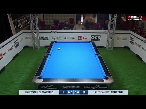 Di Martino Giovanni VS Torrenti Alessandro - Campionati Italiani 2021/2022  Pool - Quinto di Treviso