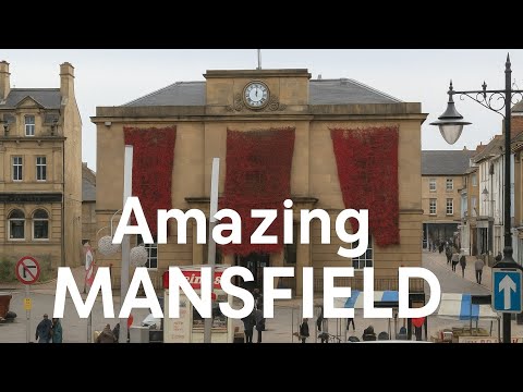Amazing Mansfield Town Centre - The Man with One Wrong Shoe! 4K 👟