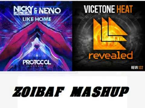 Vicetone vs Nicky Romero - Like Heat (Zoibaf Mashup)