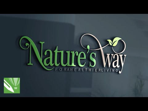 Coreldraw Logo Design Tutorial How to create logo in corel draw and give realistic look to it