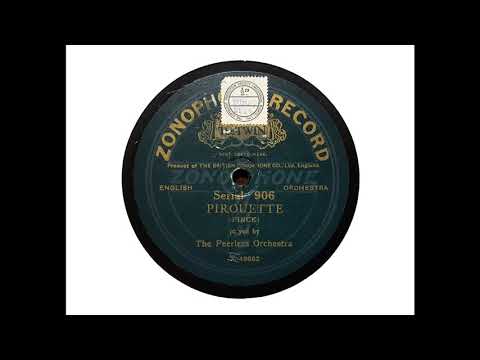 Peerless Orchestra, conducted by Eli Hudson - Pirouette (Finck) (1912)