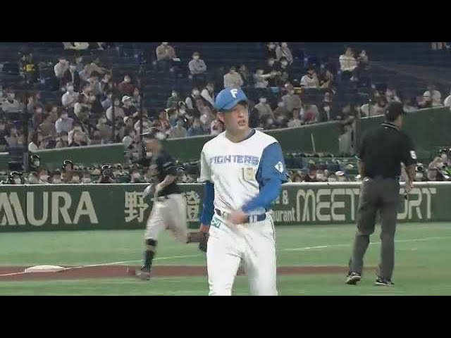 【7回表】ファイターズ・吉田輝星 9試合連続無失点でプロ初ホールドをマーク!! 2022年4月27日 北海道日本ハムファイターズ 対 オリックス・バファローズ