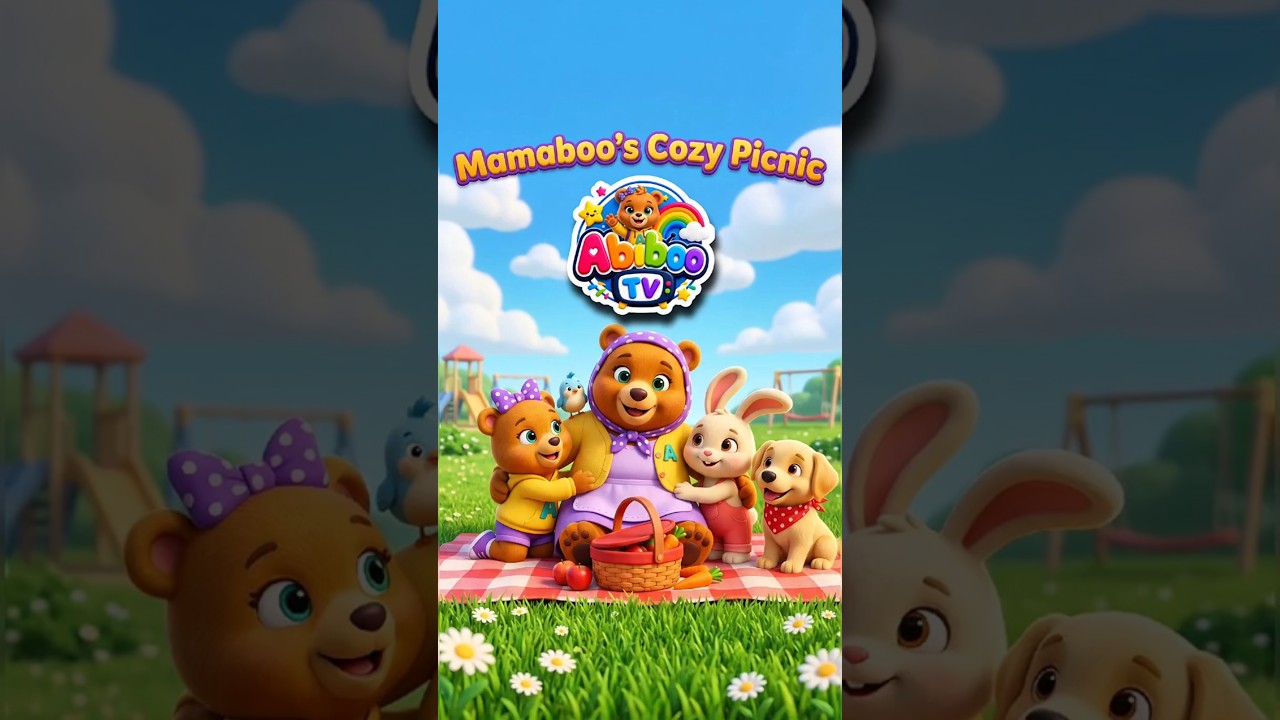 Mamaboo's Cozy Picnic 🧺🐻 | Sharing Song for Kids | Nursery rhymes