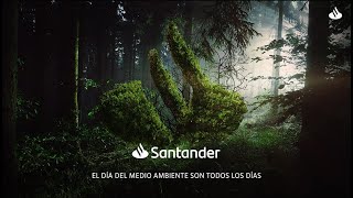 Banco Santander Día Mundial del Medioambiente 2020 anuncio