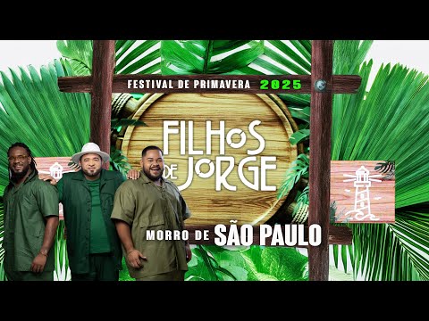FILHOS DE JORGE AO VIVO - Morro de São Paulo - Festival da Primavera 2025 / 4k