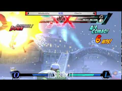 MAXOUT 4-12-2014 UMVC3 Money Match - WiteBuddha (Doom/Vergil/Strider) vs Pikachu (Thor/X-23/Raccoon)