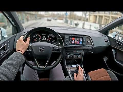 2017 SEAT ATECA [ Xcellence ] 1.4l 150HP | POV Test Drive | Fuel consumption info