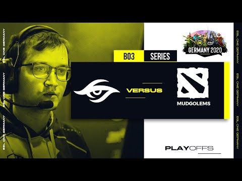 Team Secret vs MudGolems Game 2 (BO3) | ESL One Germany 2020 EU/CIS Upper Bracket