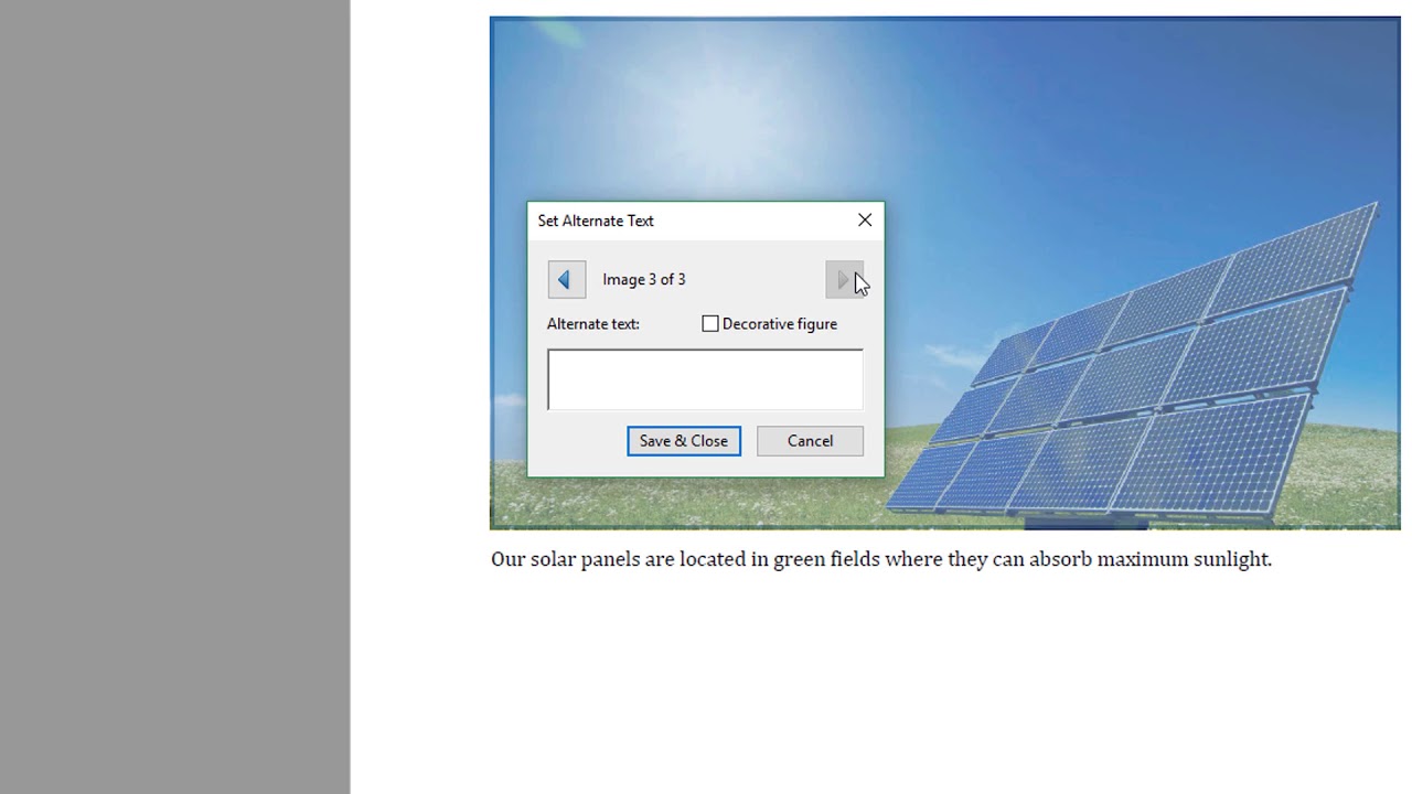 PDF Accessibility: Images
