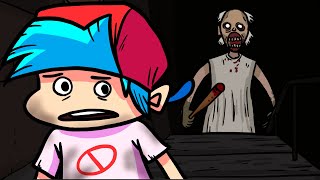 Escape from Granny House | 2 parts Compilation (Horror Animation)
