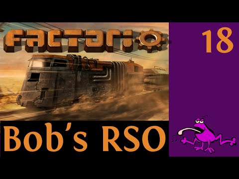 Let's Play Factorio with Bob's Mods RSO Ep #18, batteries