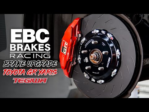 Toyota GR Yaris EBC Racing 2 Piece Floating Discs & RP-X Pads Installation Guide!