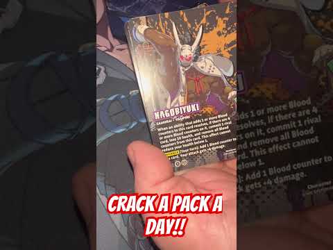 Crack a Pack a Day! Day 19!! #GuiltyGearStrive #GuiltyGear #UniVersus #PackOpening