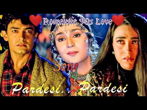 Pardesi Pardesi Jana Nahi | RajaHindustani | Aamir Khan, Karisma | Udit,Alka 90's Hindi Songs