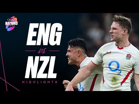 HIGHLIGHTS | England v New Zealand | England take down the All Blacks!