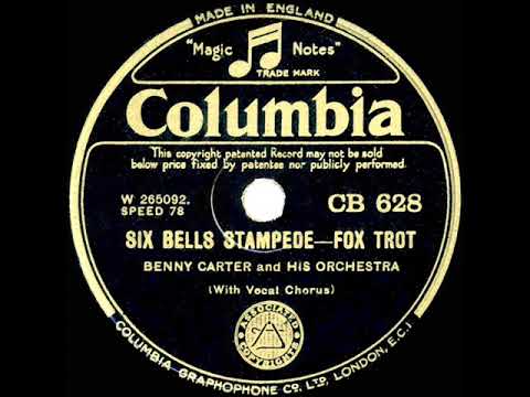 1933 Benny Carter - Six Bells Stampede (instrumental)
