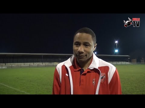 Jon D'Laryea reaction | Albion Sports 0-2 Bulls | Toolstation NCEL Premier Division
