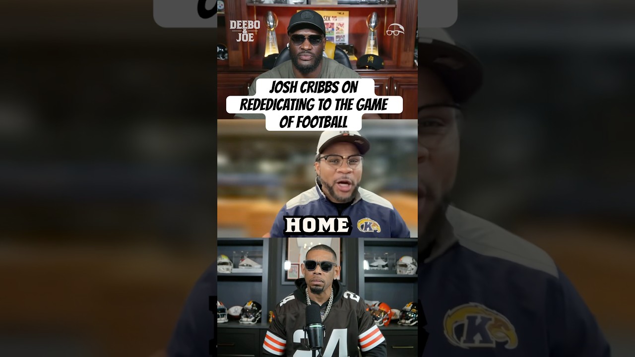 Pop Warner football is where Josh Cribbs fell in love with the game #DeeboAndJoe