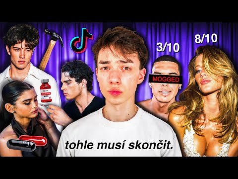 Musíme se bavit o Looksmaxxingu. (bizarní techniky, blackpill vs. redpill, peptidy, Clav a mewing)
