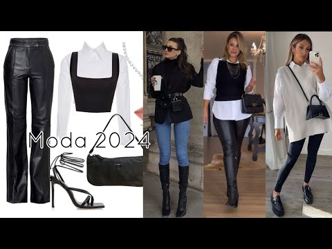 2024 MODA PARA MUJER OUTFITS CASUALES 2024! Tendencias ESTILO MODA OUTFITS COLOR BÁSICO