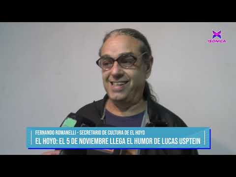 ➡️El Hoyo: el 5 de noviembre llega el humor de Lucas Usptein⬅️