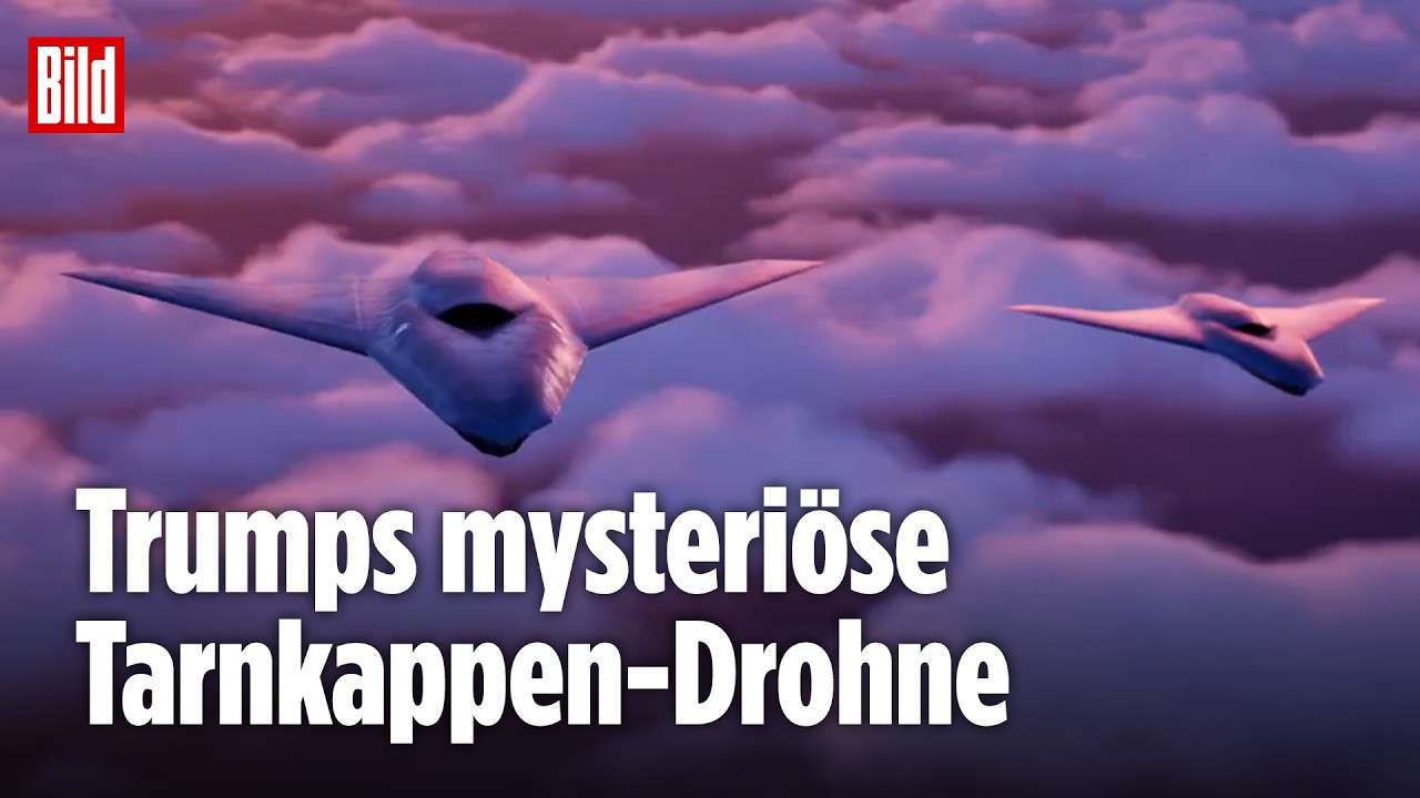 ALIEN-TECHNOLOGIE? Neue US-Kampfdrohne sorgt für UFO-Spekulationen!