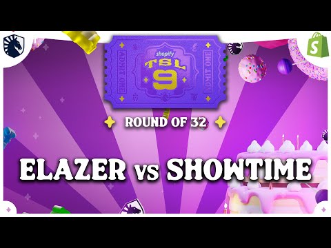 ShoWTimE vs Elazer - Shopify TeamLiquid StarLeague 9 - Round of 32 - SC2