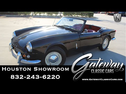 1967 Triumph Spitfire Gateway Classic Cars of Houston 1920 HOU
