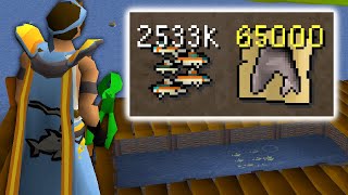 I fished 2,500,000 Minnows for 99 Fishing (GIM #123)