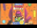 Barney Friends Barney S Birthday 1992