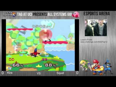 ASG Loser's Finals - Kira (Sheik) vs. Squid (Falco) - SSBM