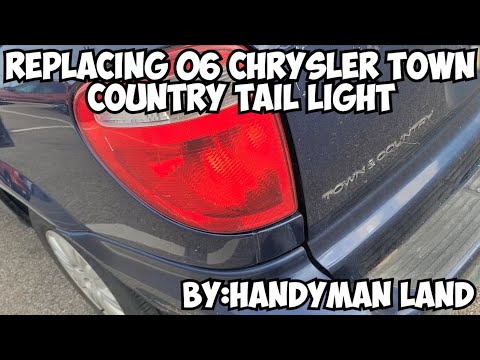 Replacing 06 Chrysler town country tail lights