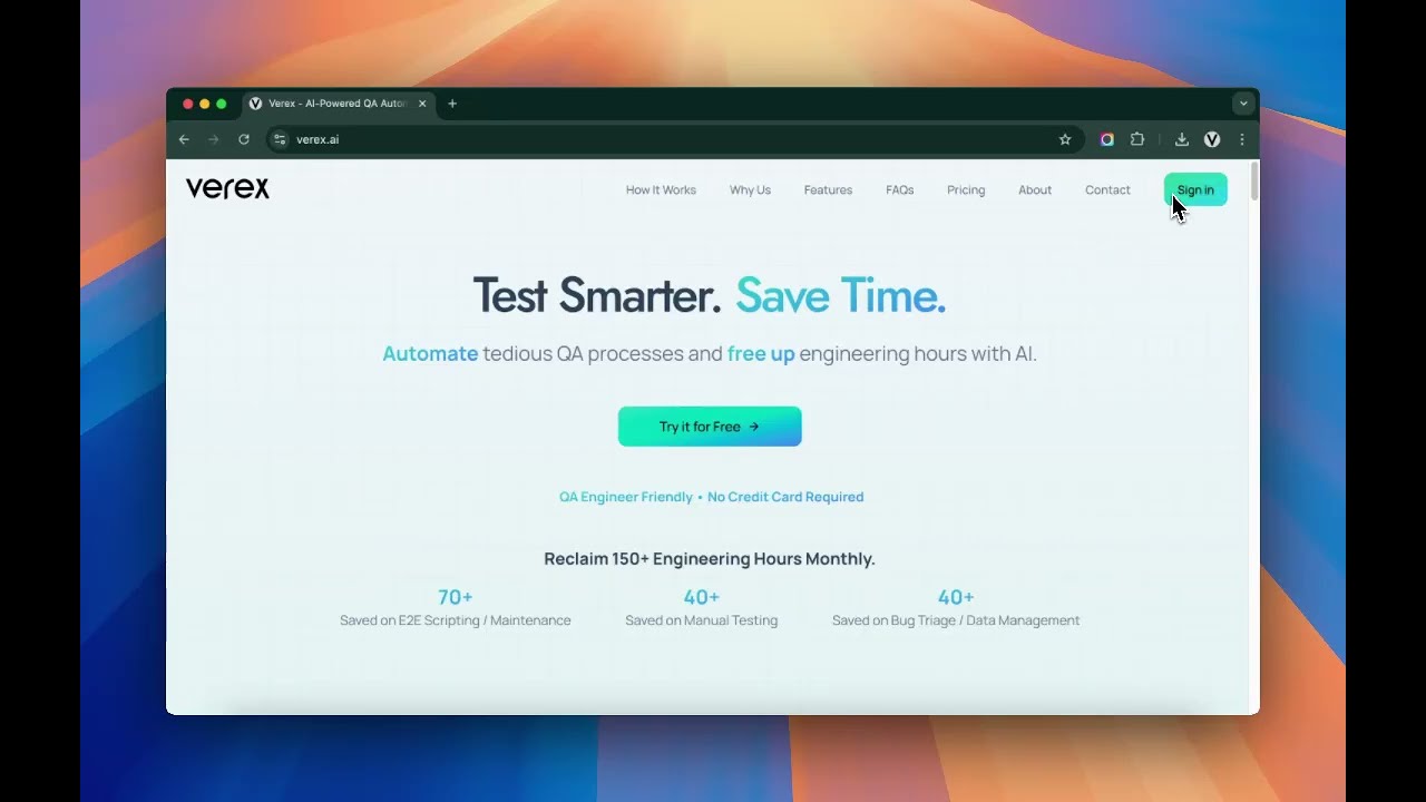 Verex demo video