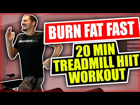 Burn Fat Fast - 20 Minute Treadmill HIIT Workout