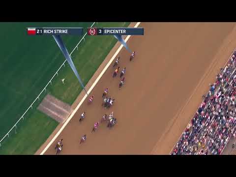 2022 Kentucky Derby Win (Aerial View)