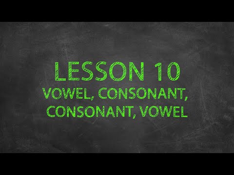 Sound It Out Episode #10 - Vowel, Consonant, Consonant, Vowel