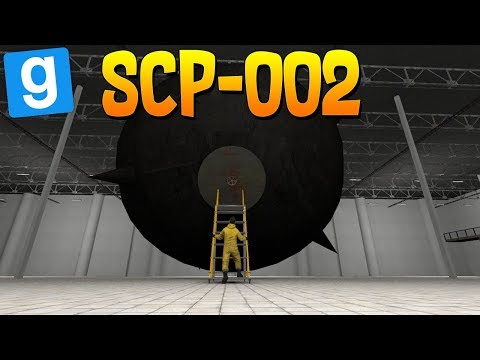 SCP RP // SCP-002 MANGE DES CLASSE D ! - Garry's Mod
