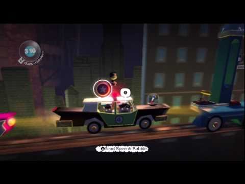 LBP DLC (720p HD) Walkthrough Part 23 - Marvel® Issue 2 - Initial & Aced