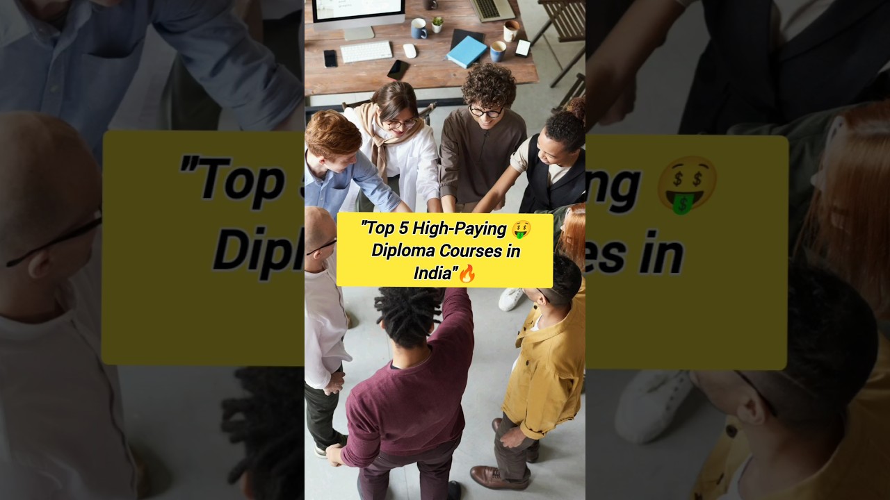 Top 5 high paying diploma courses in India#DiplomaCourses #HighPayingJobs #CareerGrowth #DataScience