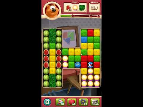 Toon Blast Level 2887 - NO BOOSTERS 🐻🐺🐱 | SKILLGAMING ✔️