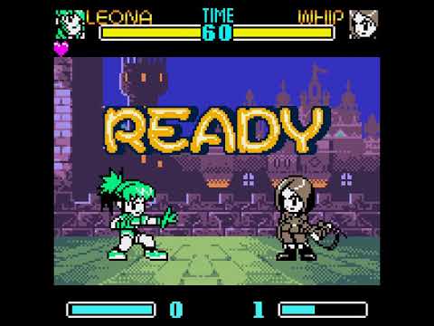 Fighting Game Bosses 171. SNK Gals' Fighters - Kushinada Yuki & Whip sub-boss battles