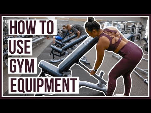 HOW TO USE GYM EQUIPMENT | Free Weights Video