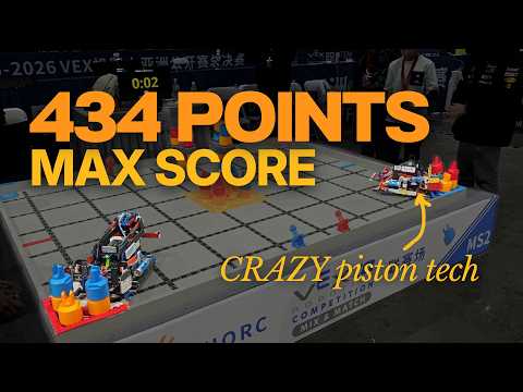 MAX SCORE 434pts in Mix & Match + CRAZY New Pneumatic Mech (PAS Tech)