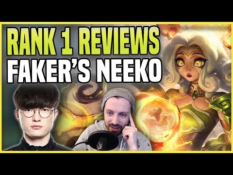 *RANK 1 NEEKO* I REVIEW FAKER'S NEEKO GAMEPLAY - League of Legends