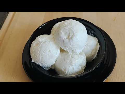 Soft and creamy perfect natural Coconut Icecream/Tender coconut Icecream/नारियल आईसक्रीम