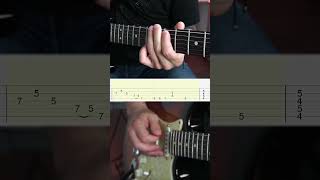 Stevie Ray Vaughan // Leave My Girl Alone INTRO with TABS / SRV 53 #shorts