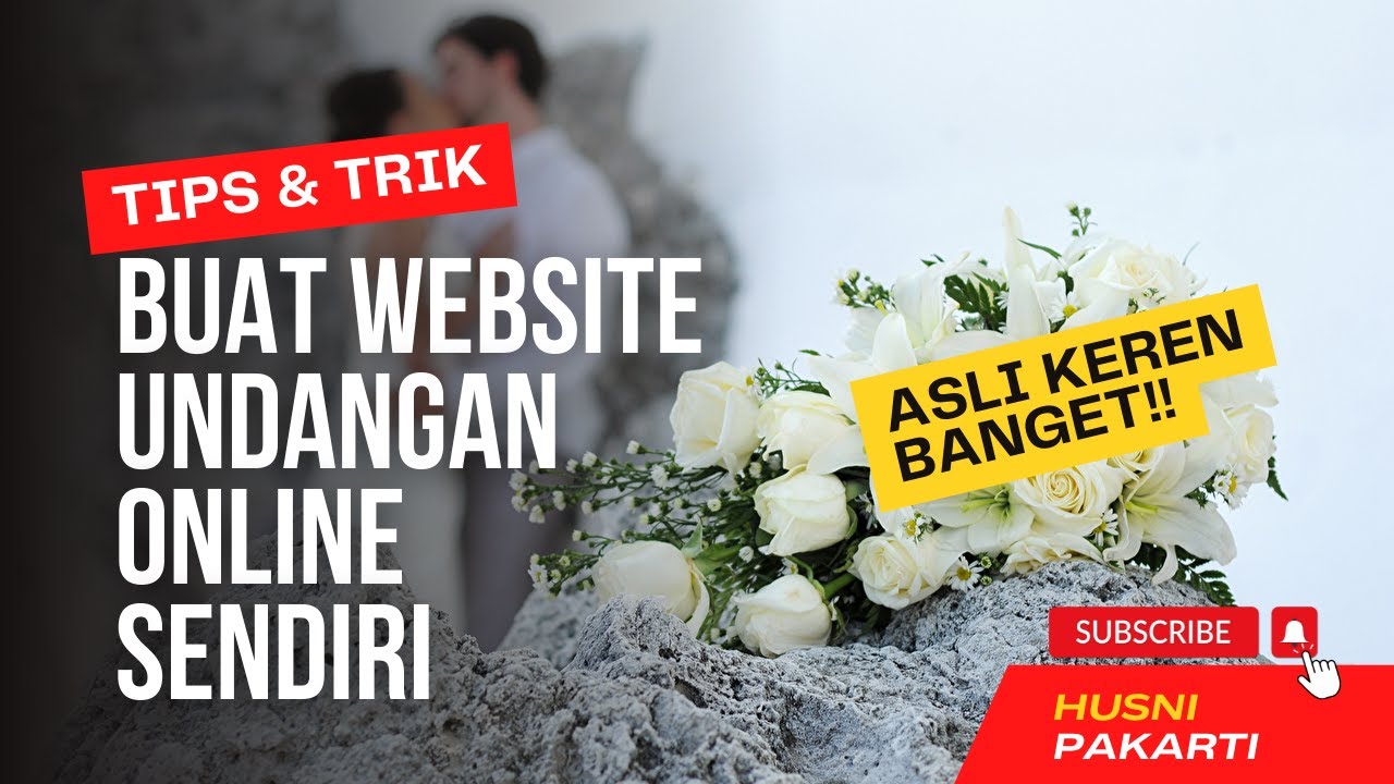 [100% Keren] Website Undangan Pernikahan Online Gratis & Berbayar TerKece | Terbaru 2022/2023