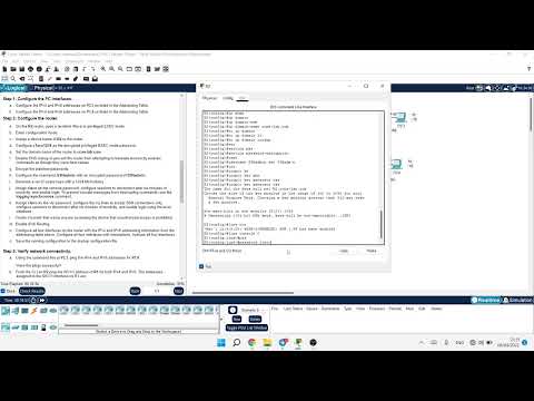 Packet Tracer   Basic Router Configuration Review